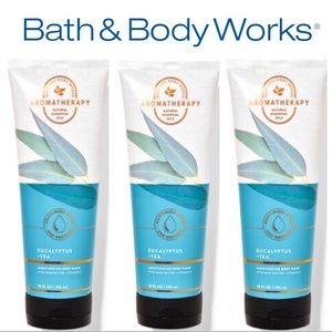 3 Aromatherapy EUCALYPTUS TEA Moisturizing Body Wash Set